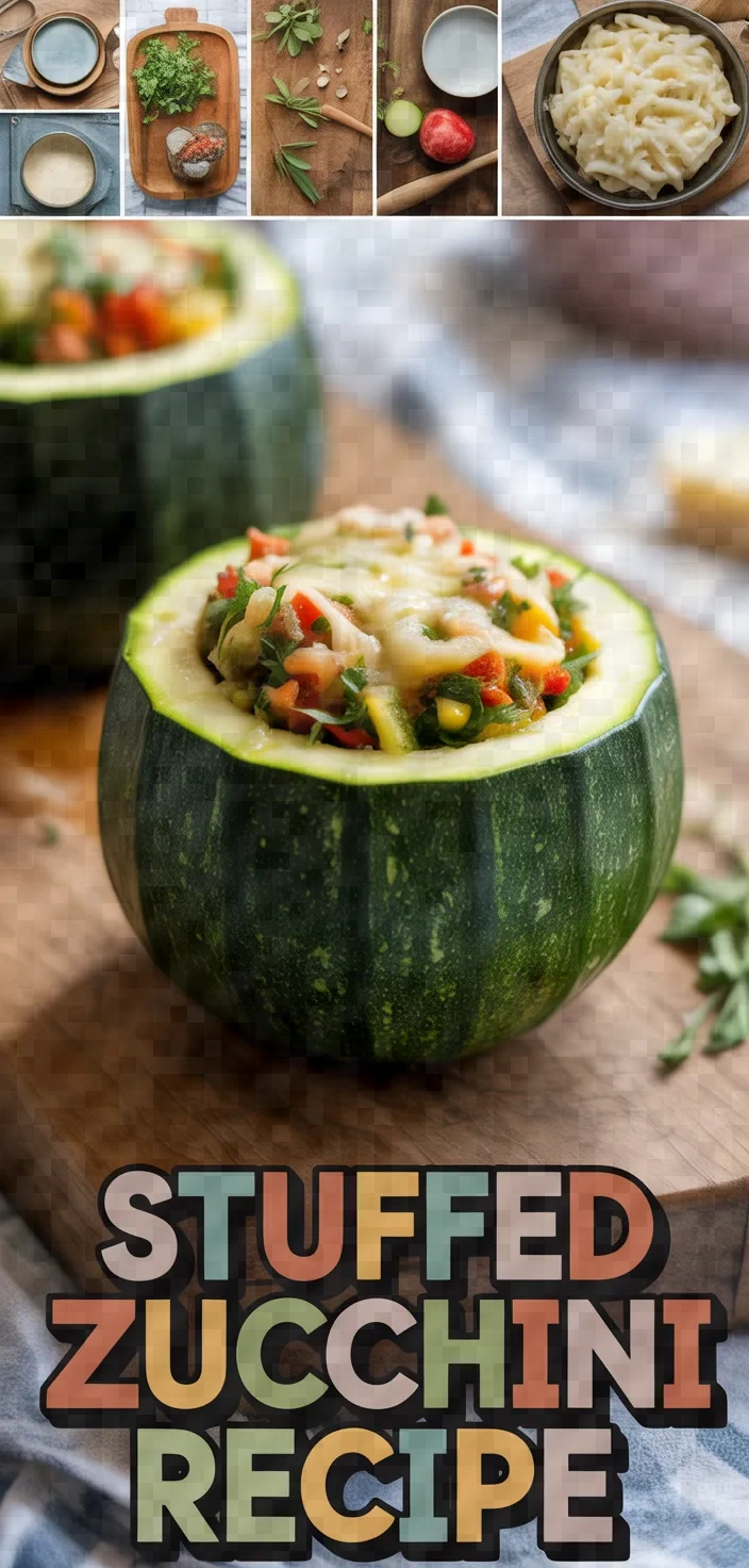 A photo of How To Make Delicious Stuffed Zucchini Recipe