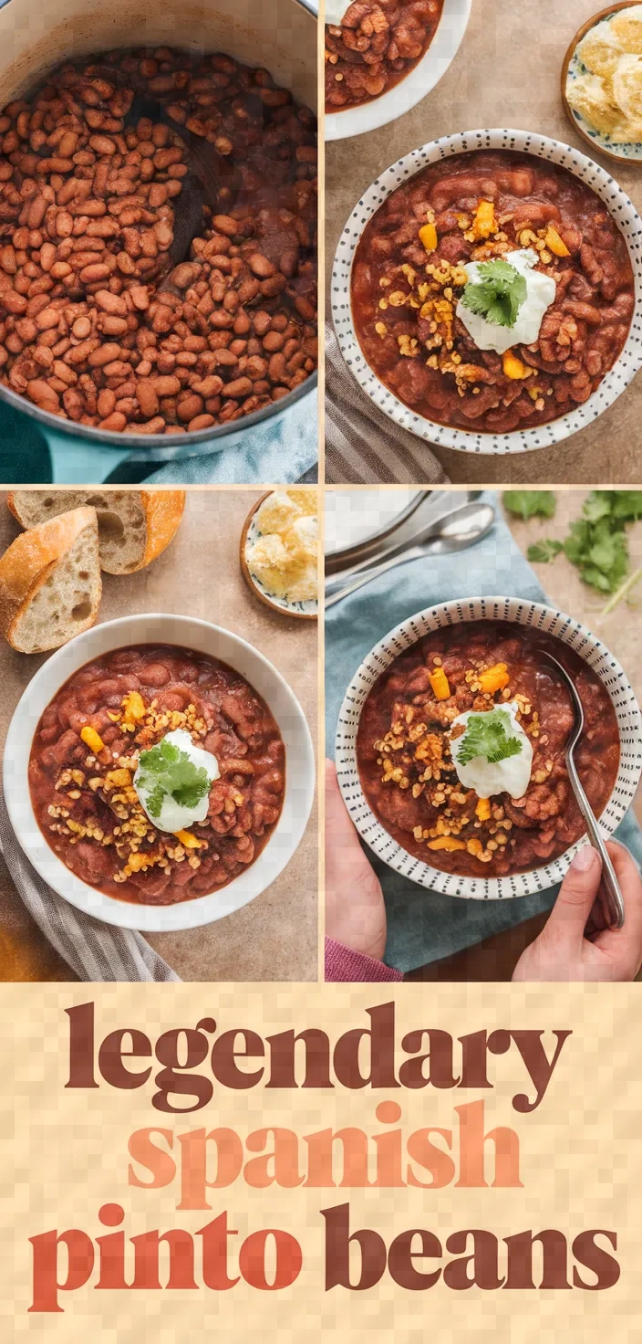 A photo of Legendary Spanish Pinto Beans Recipe