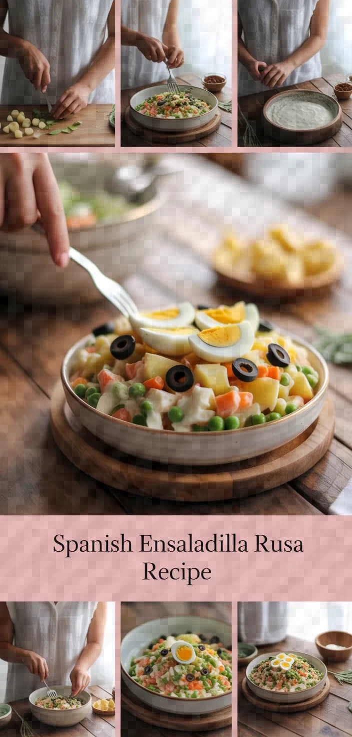 A photo of Spanish Ensaladilla Rusa Recipe