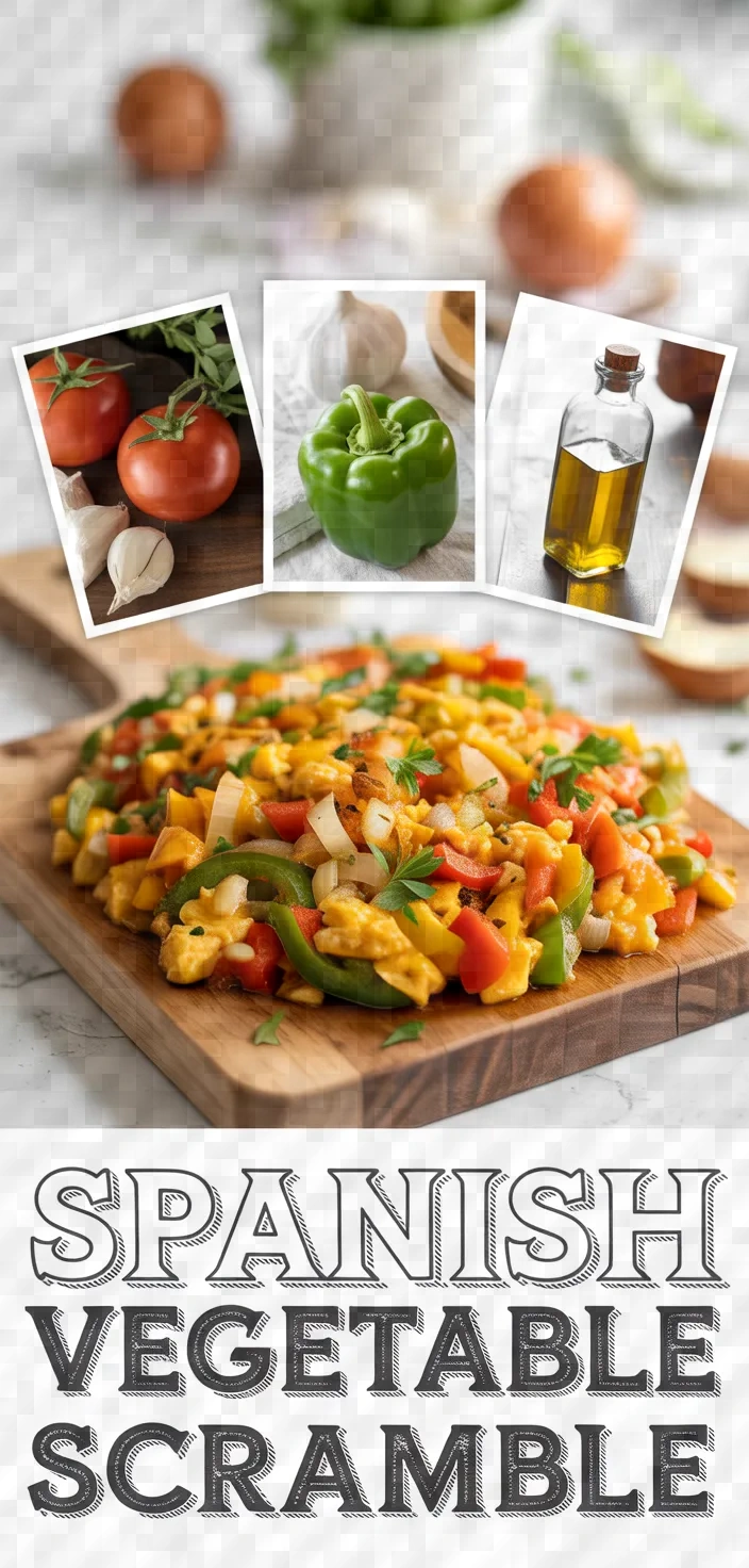 A photo of Spanish Scramble Recipe Revuelto De Verduras