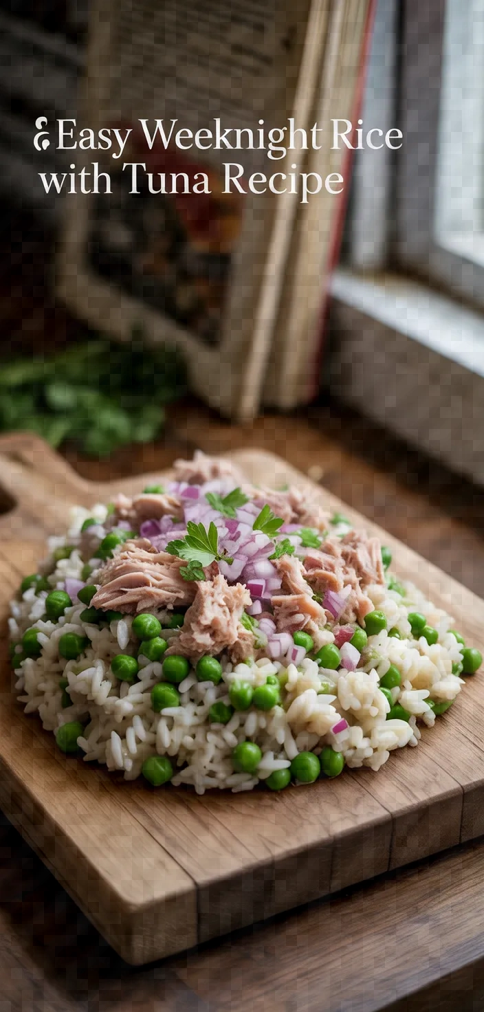Easy Weeknight Rice With Tuna Recipe