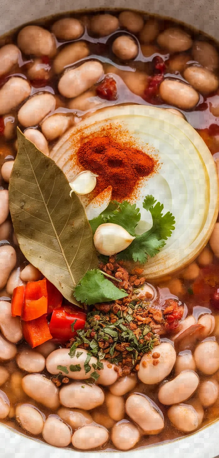 Ingredients photo for Legendary Spanish Pinto Beans Recipe