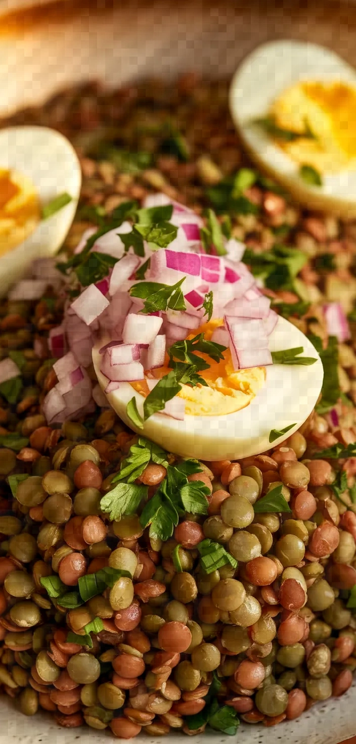 Photo of Spanish Lentil Salad Recipe