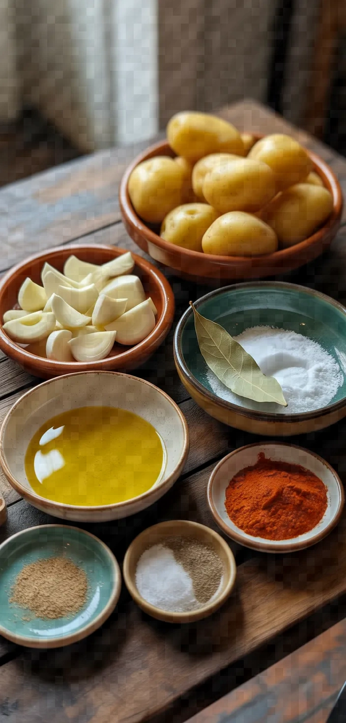 Ingredients photo for Spanish Patatas En Adobillo Recipe