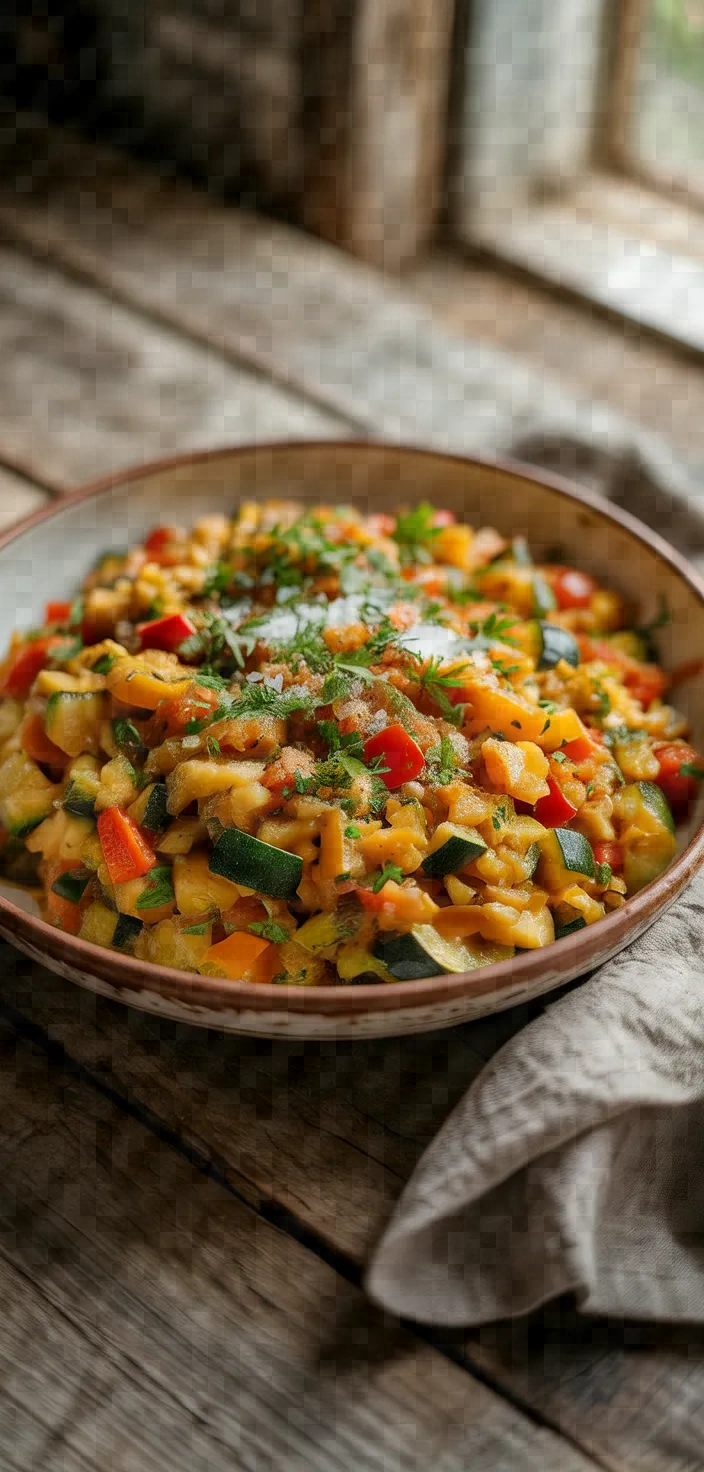 Spanish Scramble Recipe Revuelto De Verduras