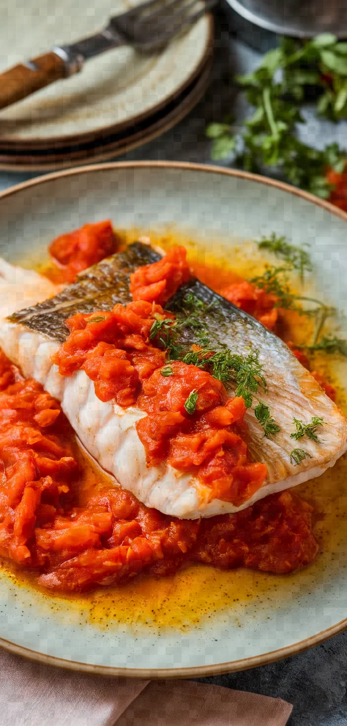Photo of Swordfish With Tomato Sauce Recipe