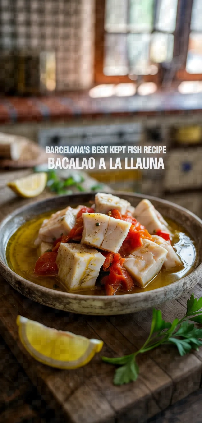 Barcelonas Best Kept Fish Recipe Bacalao A La Llauna
