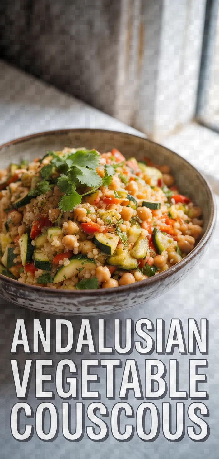 A photo of Andalusian Couscous With Vegetables Recipe