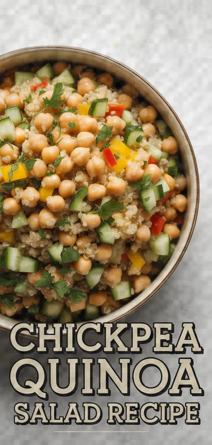 Chickpea Quinoa Salad Recipe