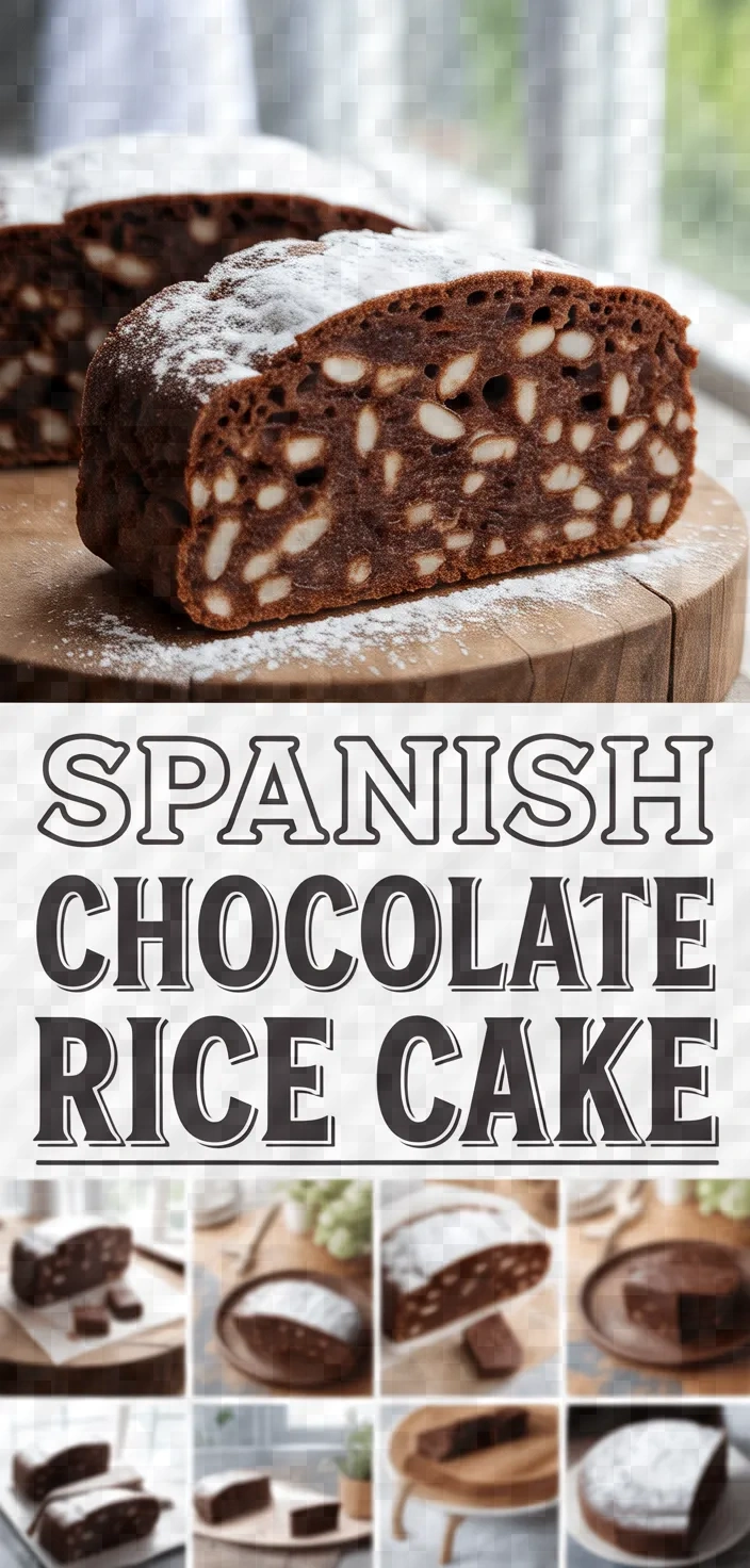 A photo of Spanish Chocolate Rice Cake Recipe