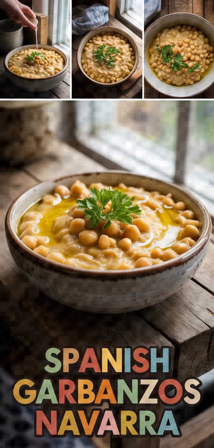 A photo of Spanish Garbanzos A La Navarra Recipe