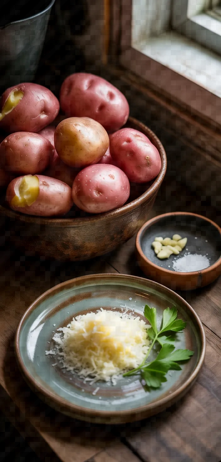 Ingredients photo for Crispy Manchego Potatoes Recipe