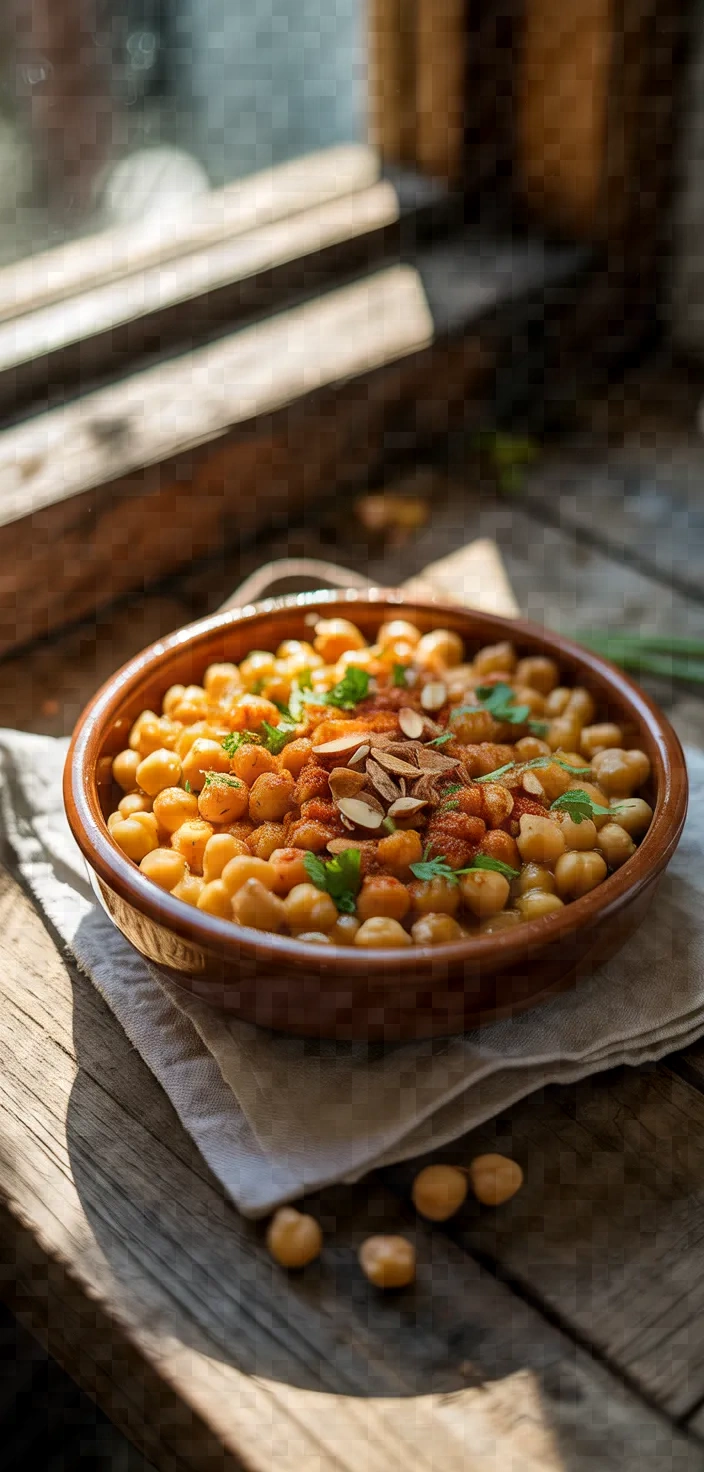 Spanish Garbanzos A La Navarra Recipe