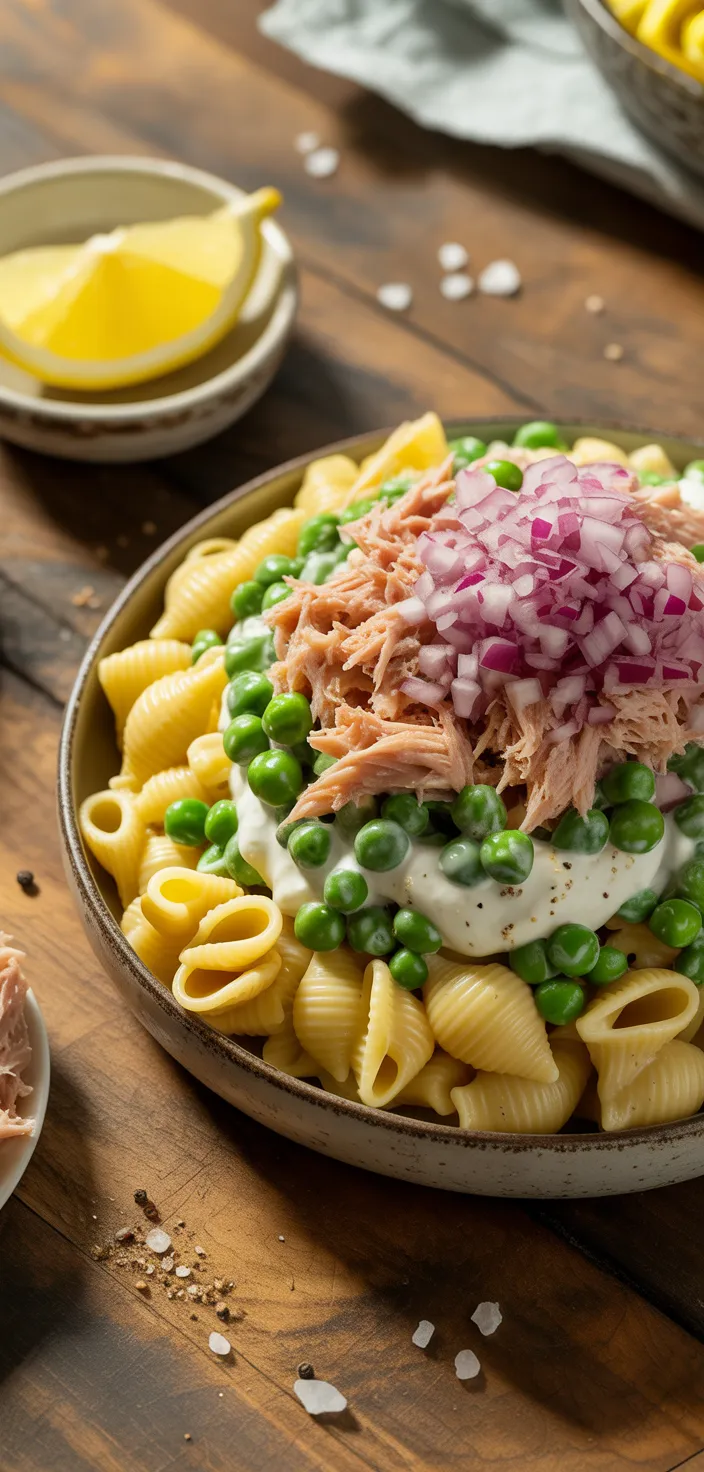 Ingredients photo for Tuna Pasta Salad Recipe