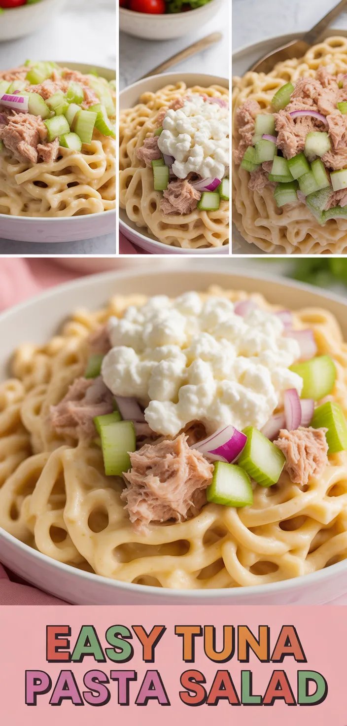 Easy Tuna Pasta Salad Recipe - Iberian Eats